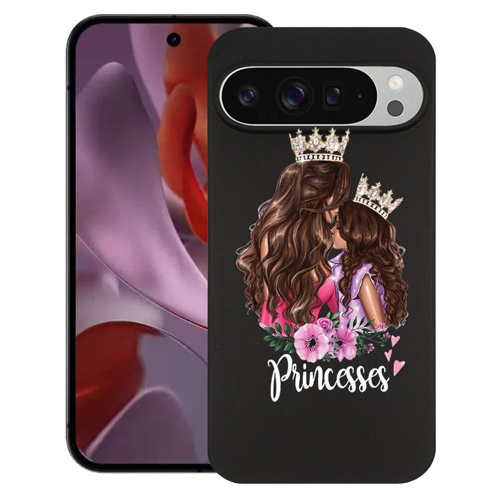 BestCase® Husa Slim Silicon pentru Google Pixel 10 / Pixel 10 Pro, Princesses Gril Mom, 2030992 B 552