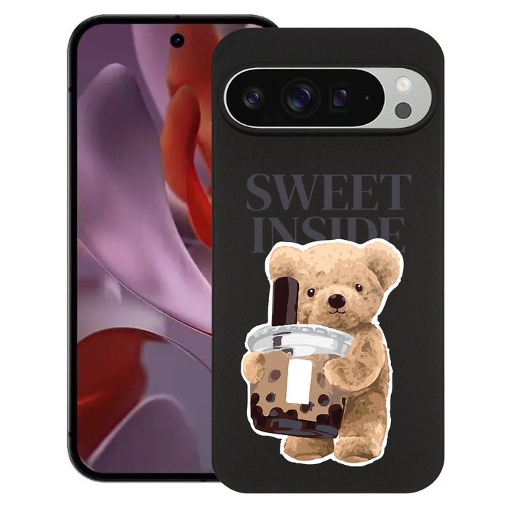 BestCase® Husa Slim Silicon pentru Google Pixel 10 Pro XL, Teddy Bear Sweet Inside, 2036426 B 1461