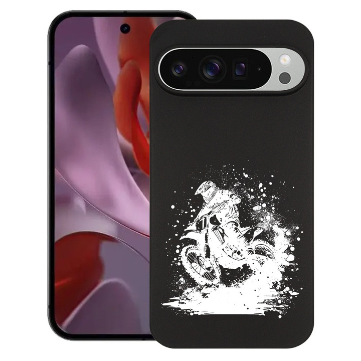 BestCase® Husa Slim Silicon pentru Google Pixel 10 / Pixel 10 Pro, MotoCross, 2030992 B 1451