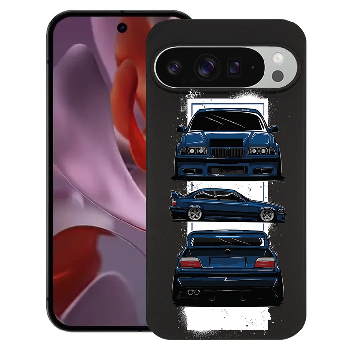 BestCase® Husa Slim Silicon pentru Google Pixel 10 / Pixel 10 Pro, The BMW E36, 2030992 B 1446