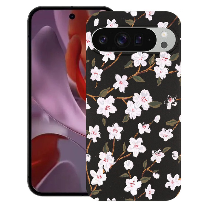 BestCase® Husa Slim Silicon pentru Google Pixel 10 / Pixel 10 Pro, Spring Flower, 2030992 B 512