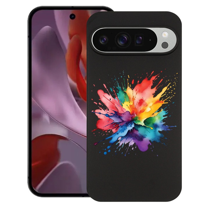 BestCase® Husa Slim Silicon pentru Google Pixel 10 Pro XL, Color Splash, 2036426 B 1598