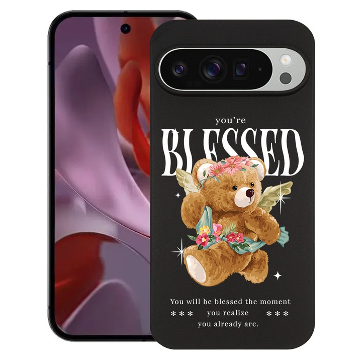 BestCase® Husa Slim Silicon pentru Google Pixel 10 Pro XL, Teddy Bear Blessed, 2036426 B 1561