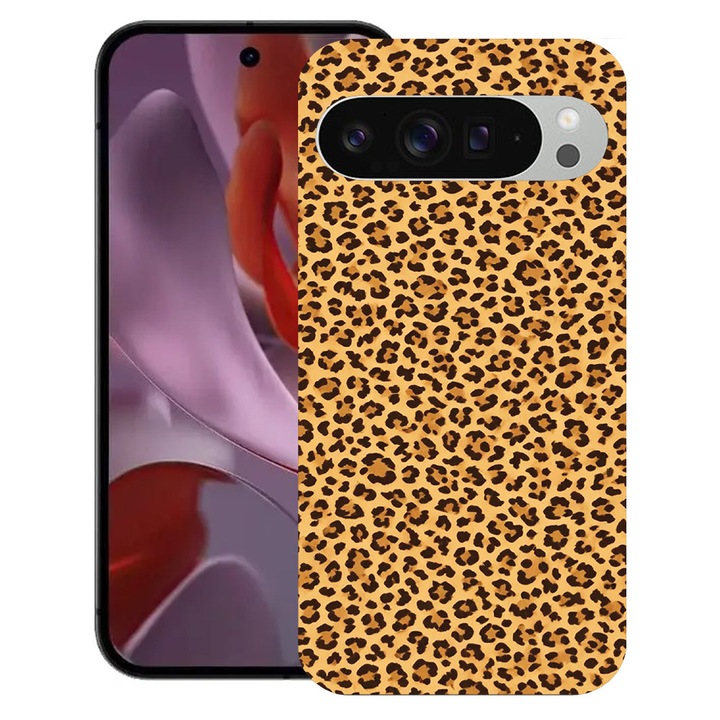BestCase® Husa Slim Silicon pentru Google Pixel 10 / Pixel 10 Pro, Leopard pattern, 2030992 B 1445