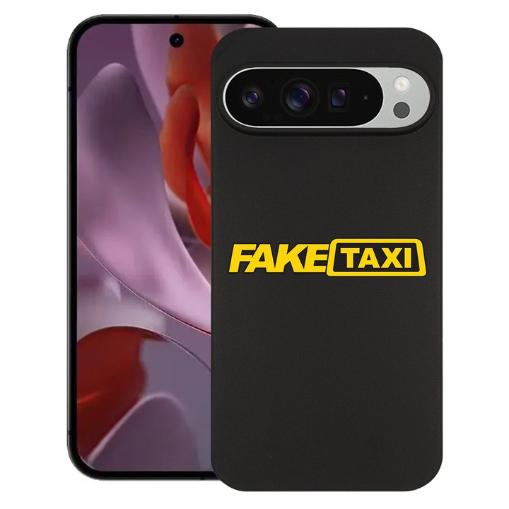 BestCase® Husa Slim Silicon pentru Google Pixel 10 / Pixel 10 Pro, Fake Taxi, 2030992 B 1793