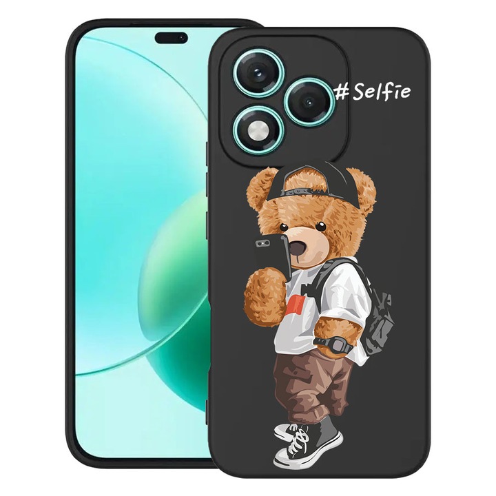 BestCase® Husa Slim Silicon pentru Honor 400 Lite, Selfie Teddy Bear, 2022870 B 925