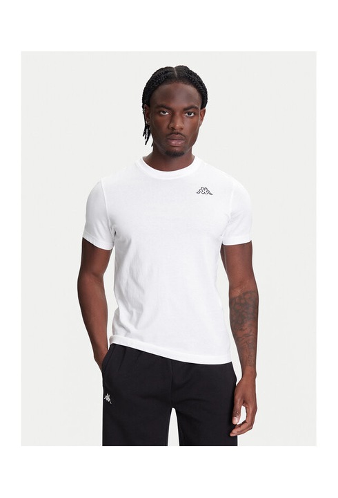 Kappa férfi póló, 304J150, pamut, XS INTL, fehér