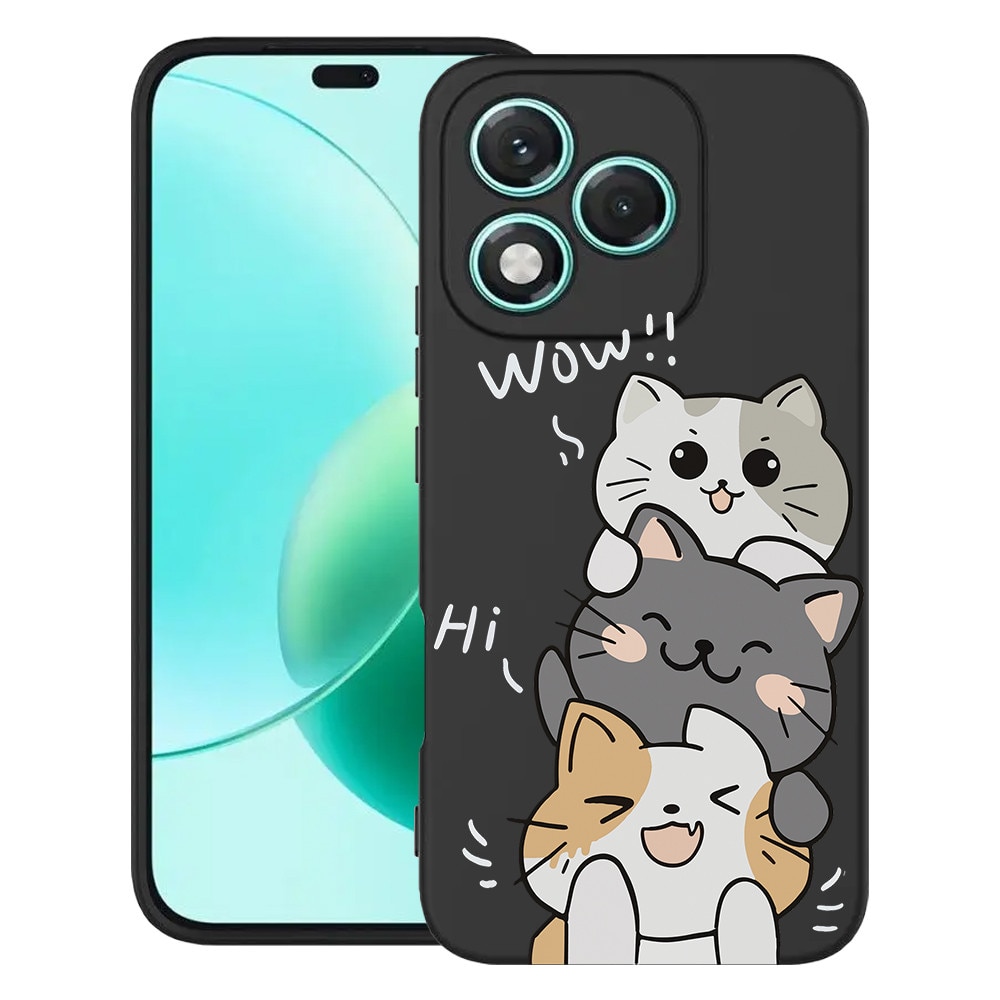 BestCase® Husa Slim Silicon pentru Honor 400 Lite, Cat Wow, 2022870 B 1855