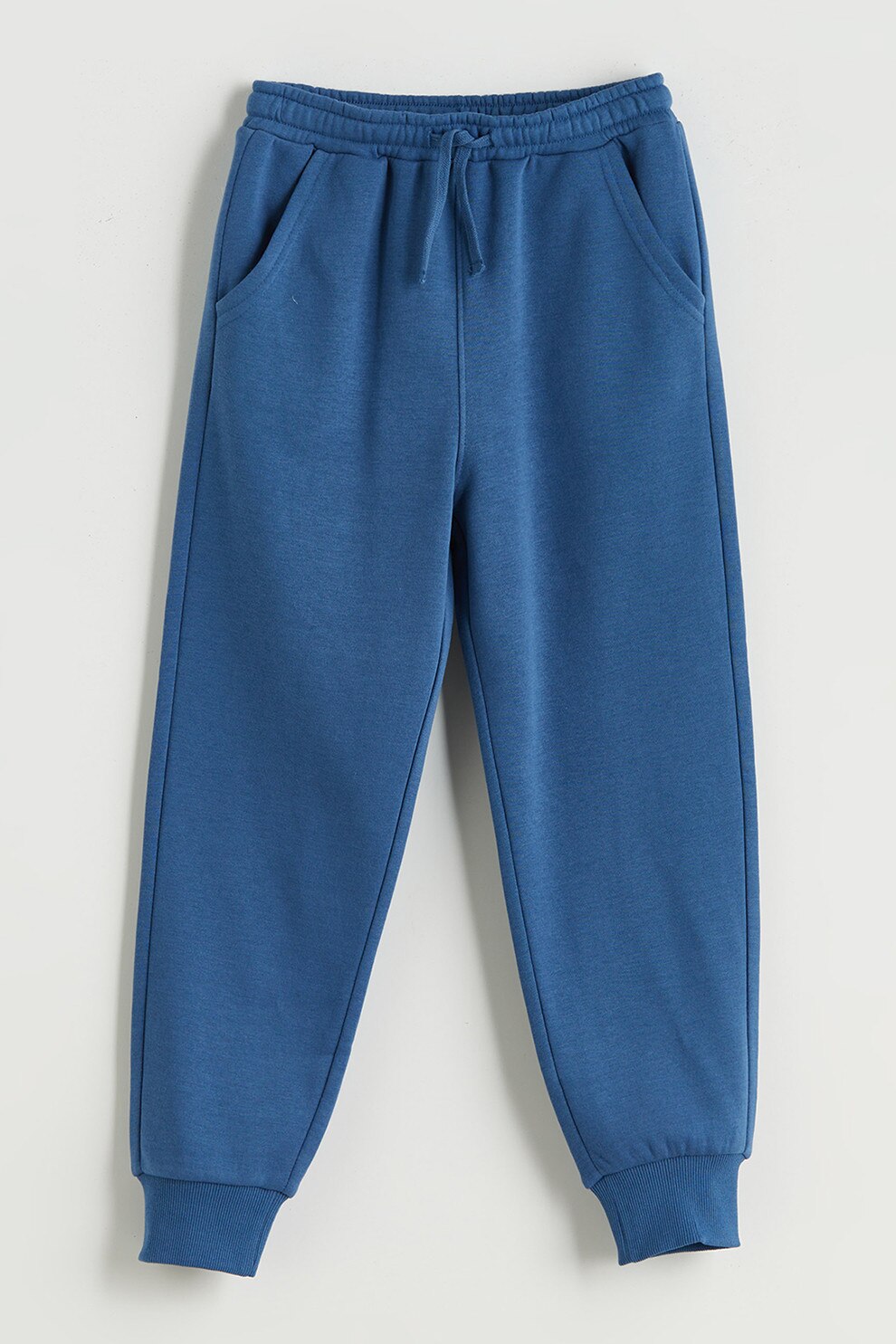 LC WAIKIKI, Pantaloni de trening cu captuseala din fleece, Albastru prafuit, 122-128 CM