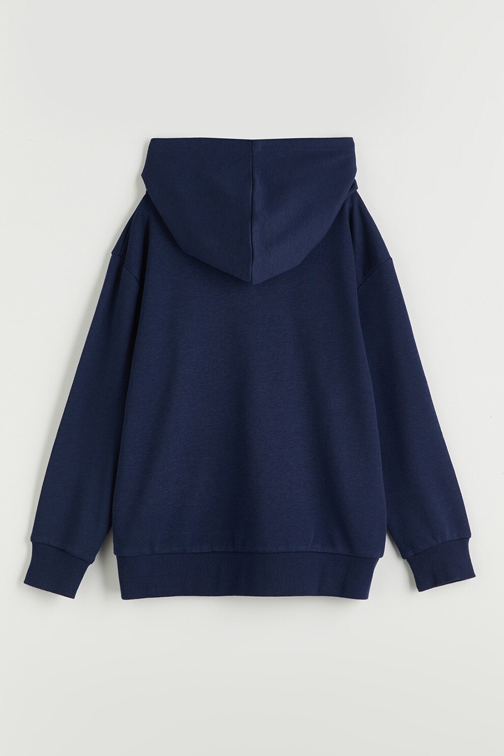 kur　ブルー LC WAIKIKI, Hanorac din amestec de bumbac, Bleumarin, 146-152 CM