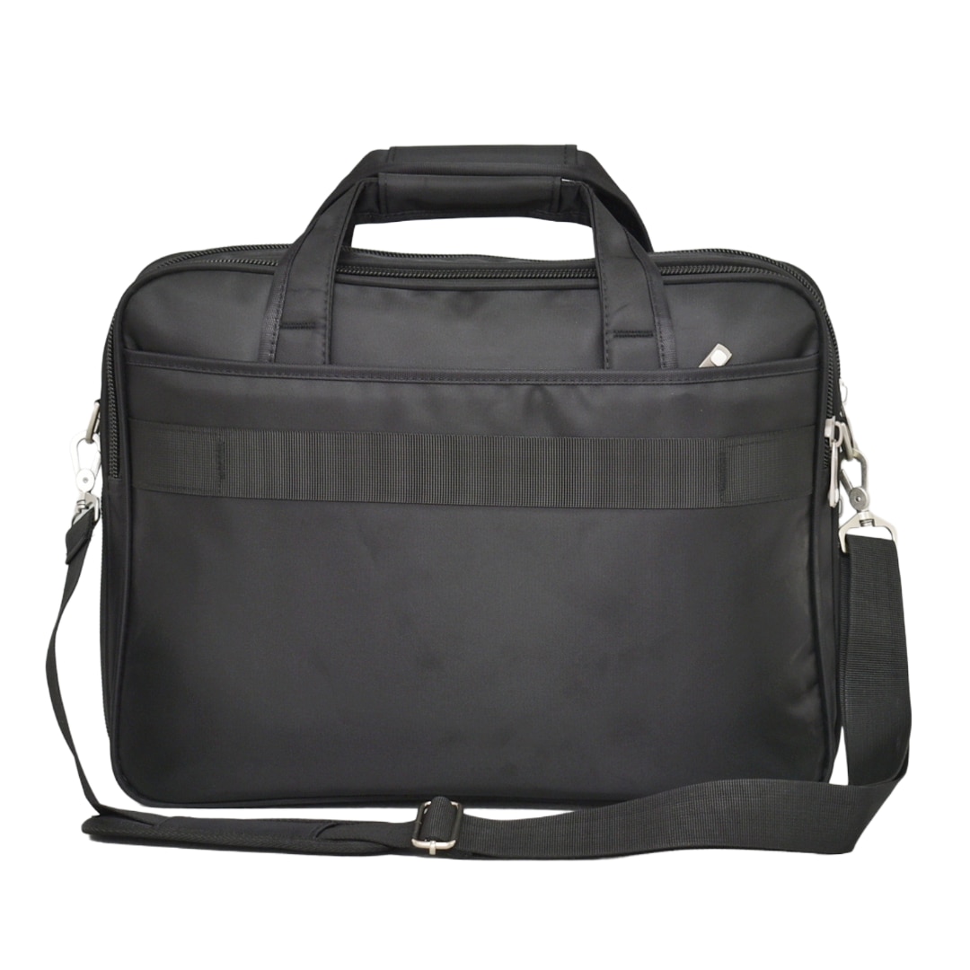 Geanta pentru laptop 3393, 15.6", 30/40/12 cm, Expander, Negru