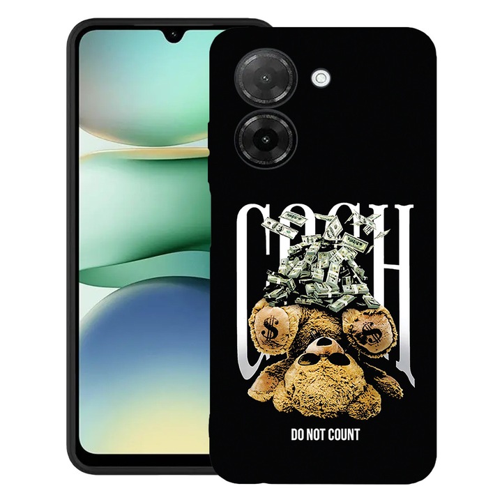 BestCase® Husa TPU Ultra Slim Compatibila cu Xiaomi Redmi A5 ( 171 MM ), Teddy Bear Money, 3128370 B 1460