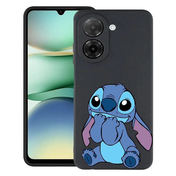 BestCase® Husa Slim Silicon pentru Xiaomi Redmi A5, Adorable Stitch, 2030991 B 1840