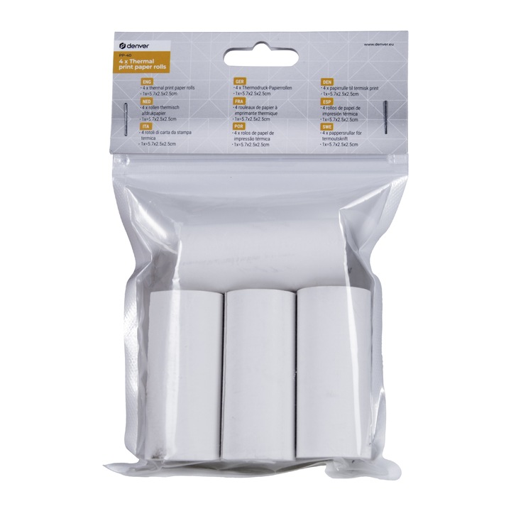 Role de hartie suplimentare pentru DENVER KPC-1363, KPC-1370 si MBP-32B, PP-40