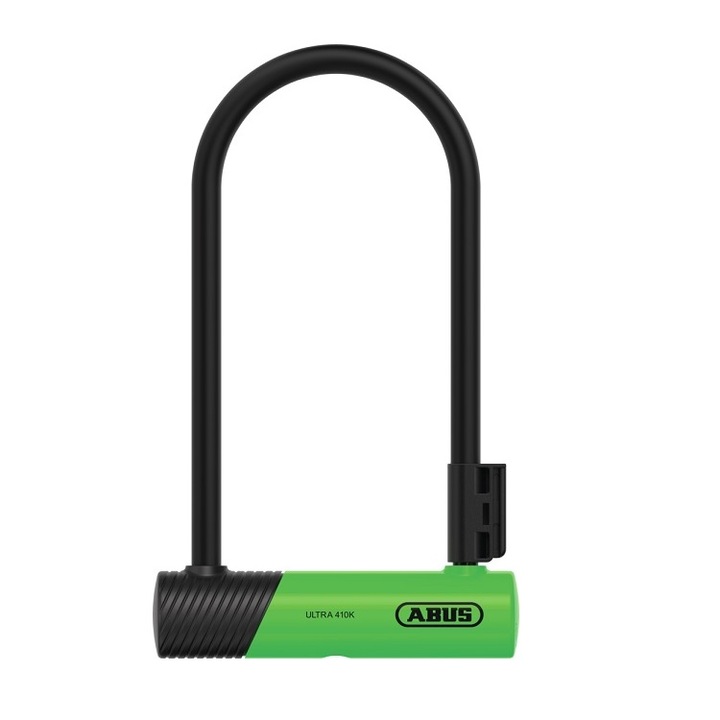 ABUS Ultra U-lakat 410K/170HB230 kerékpárzár, zöld