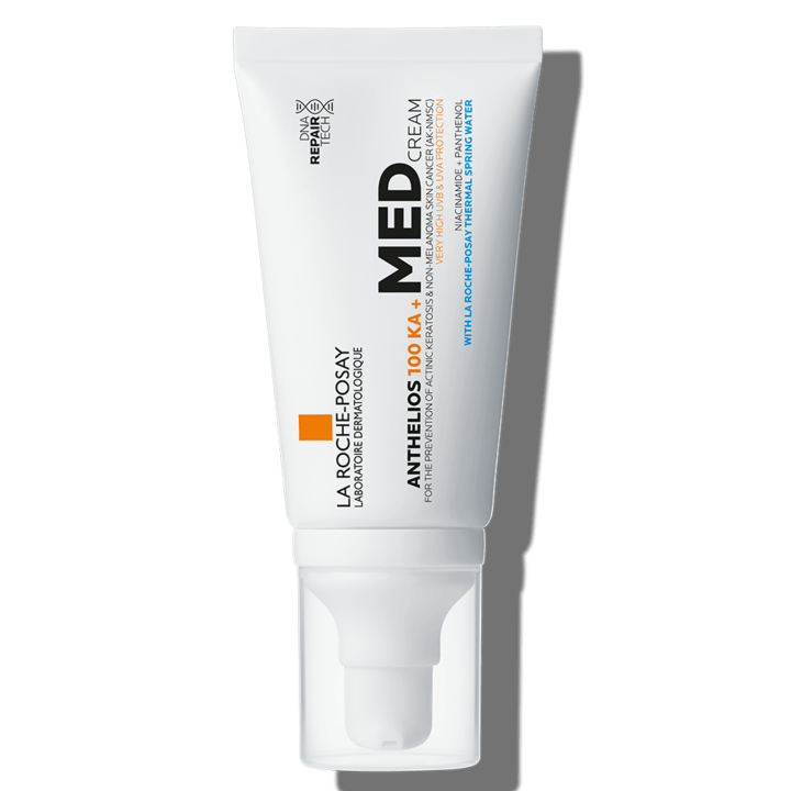 Слънцезащитен крем La Roche-Posay Anthelios 100 KA+ MED без аромат, 50 мл