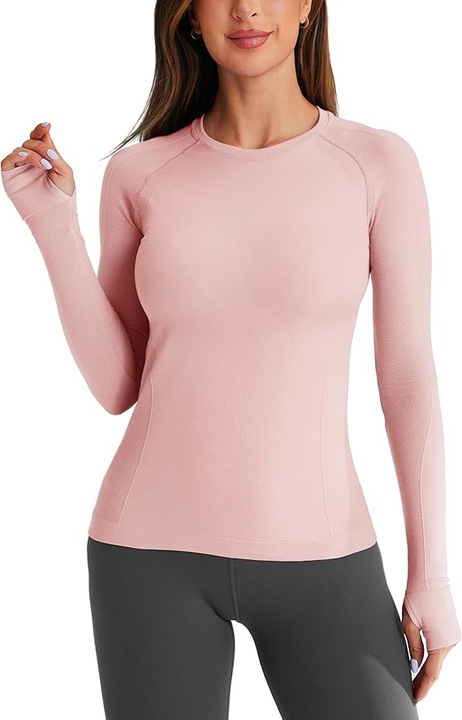 Hosszú ujjú, gombos sportfelső, Rózsaszín M-es méret