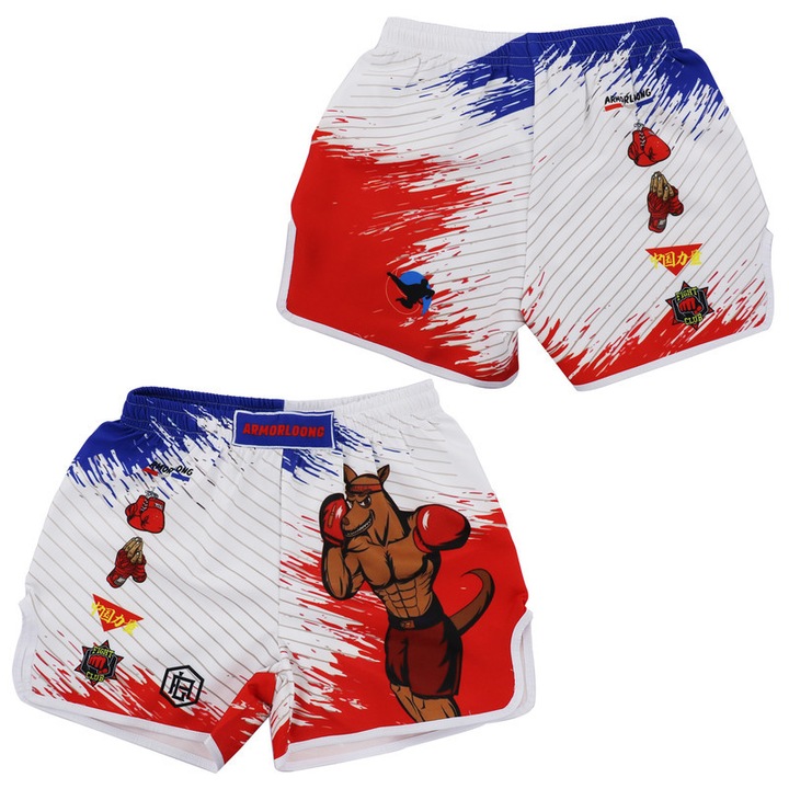 Pantaloni sport barbati, elastici, respirabili, poliester - 65875, Multicolor