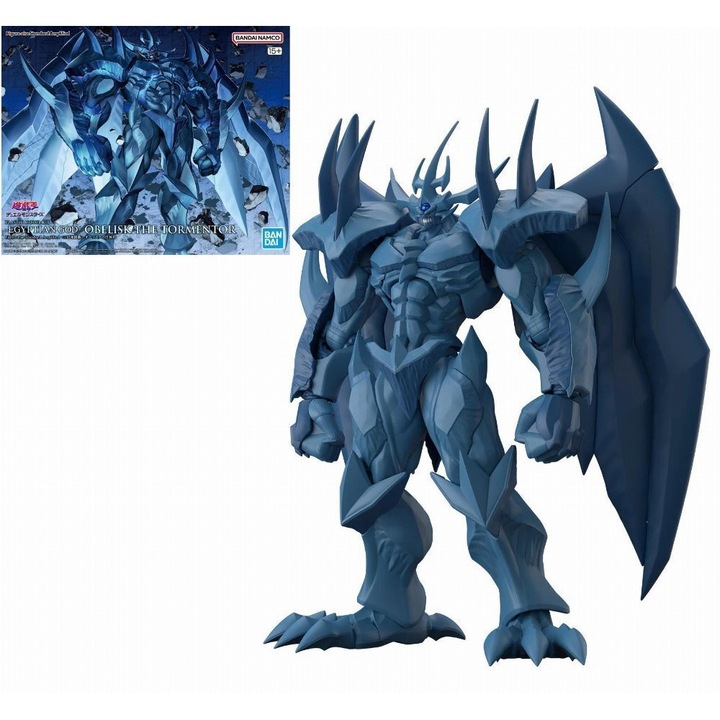 Bandai Obelisk Tormentor figura, statikus modell, Yu-Gi-Oh téma, lányoknak és fiúknak