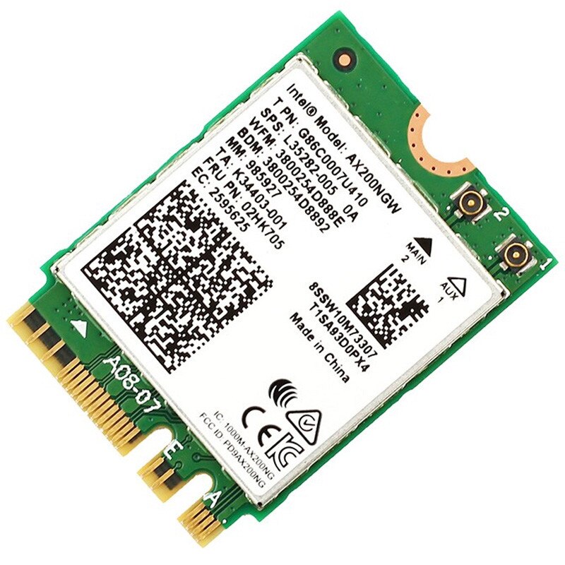 Placa de retea COMFAST AX200NGW, modul WIFI 6, Bluetooth 5.1, 2974Mbps ...
