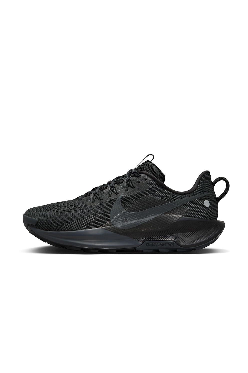 Nike, Pantofi ReactX Pegasus 5 pentru alergare pe teren accidentat, Negru, 7