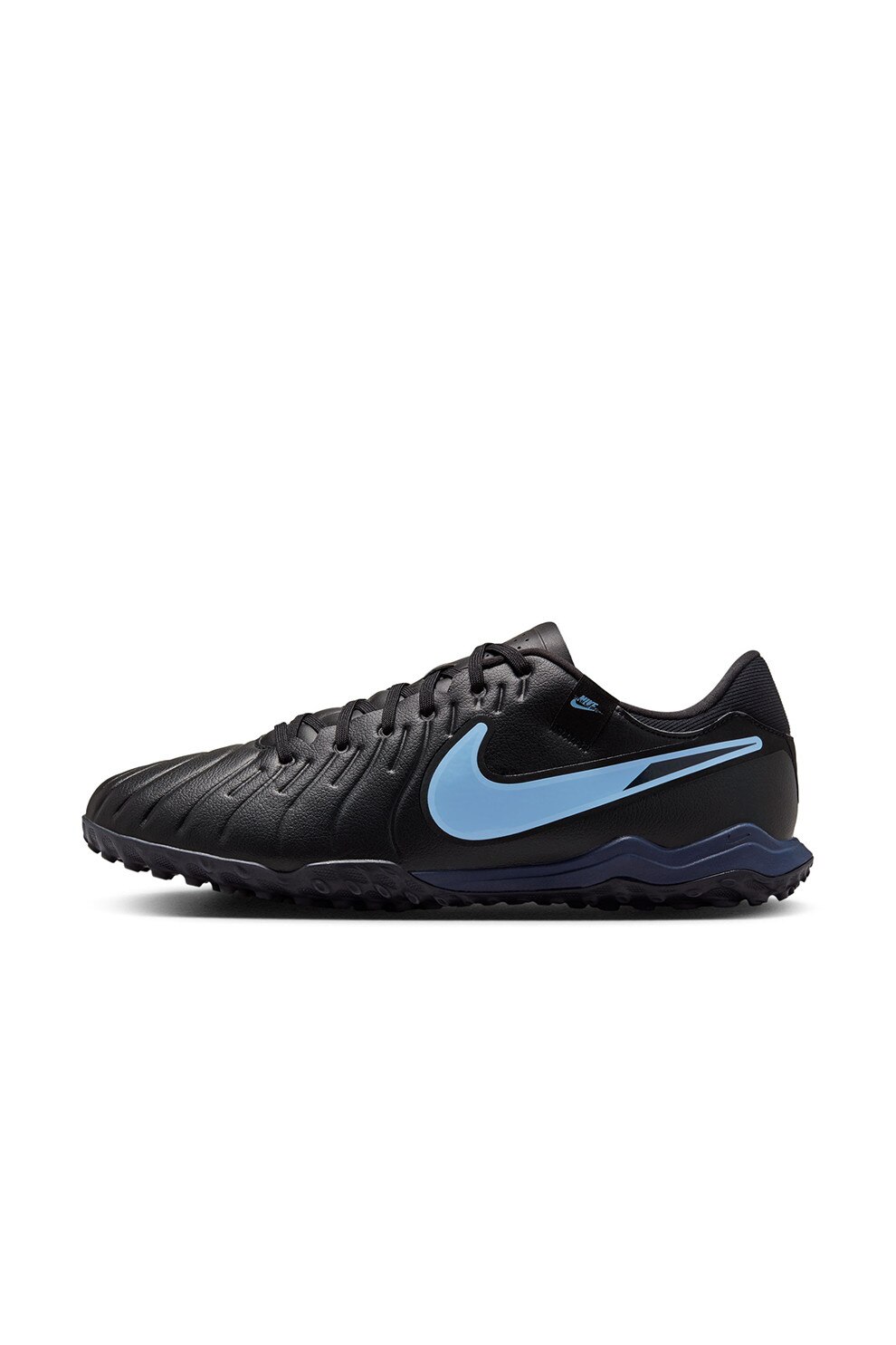Nike, Pantofi Tiempo Legend 10 Academy pentru fotbal, Albastru pastel, Negru, 9