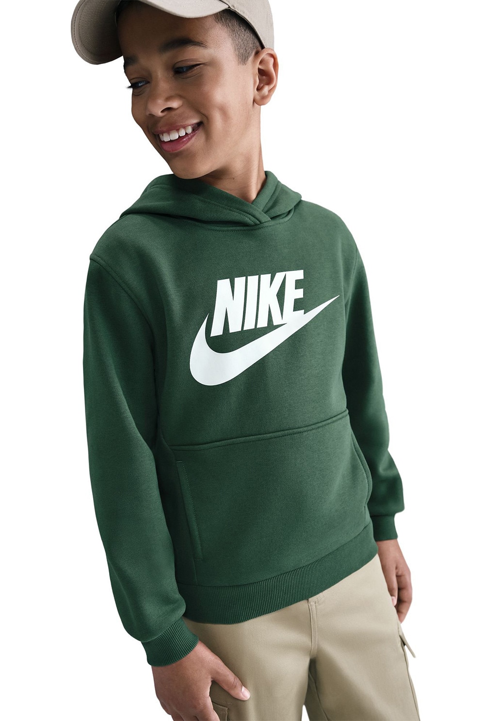 ⌘Grin⌘ Nike, Hanorac cu maneci scurte si fermoar, Verde menta, S Standard