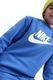 Nike, Суитшърт Club с памук с лого, Кралско Синьо