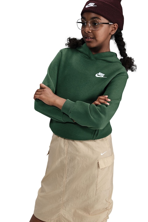 Nike, Худи с джоб кенгуру, Папратово зелено