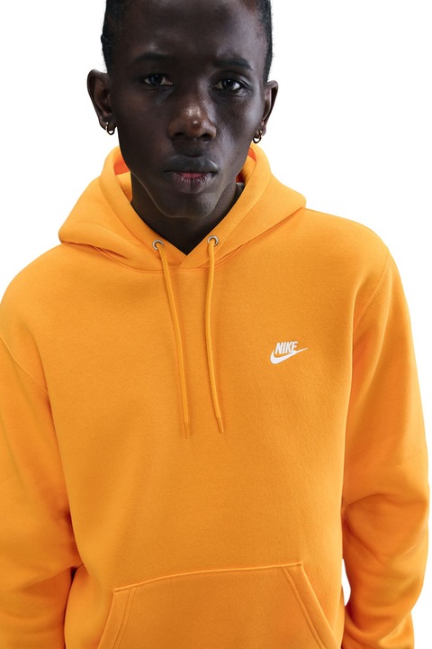 Nike, Худи Club с джоб кенгуру, Оранжев