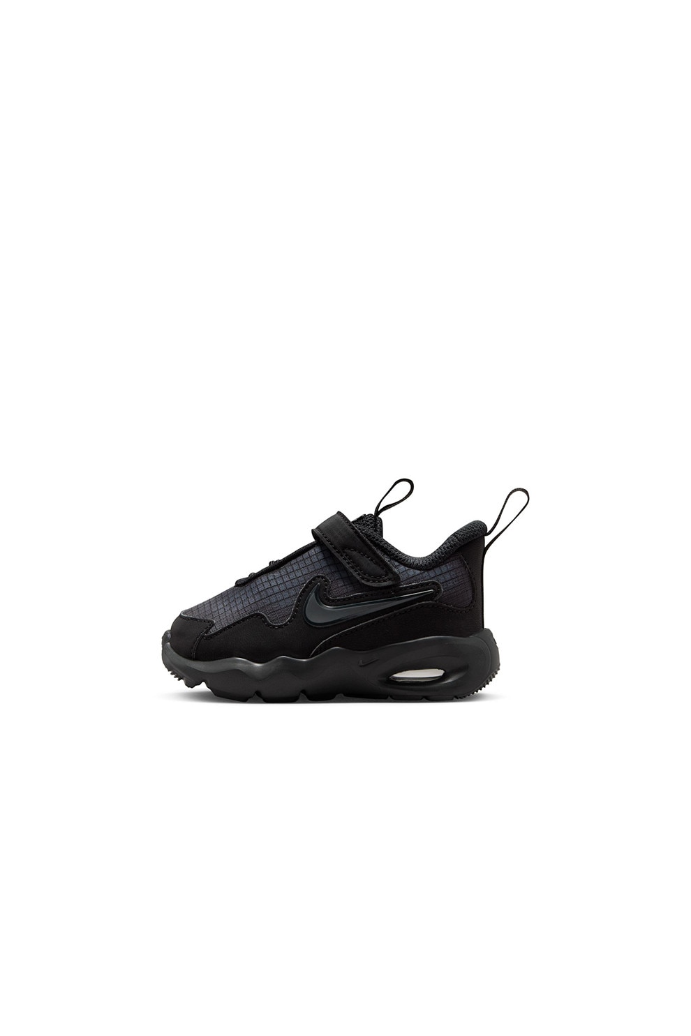 Nike, Pantofi sport Air Max Nova din piele ecologica si plasa, Negru, 21 EU