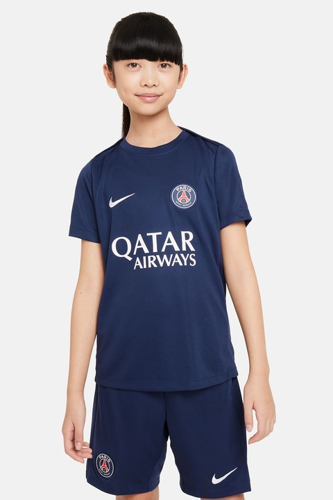 Nike, Tricou pentru fotbal PSG, Alb/Bleumarin