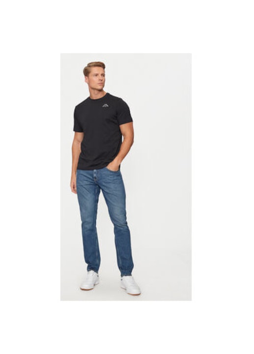 Kappa férfi póló, 304J150, pamut, XS INTL, fekete