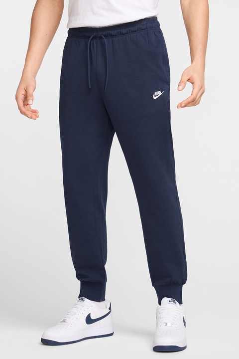 Nike, Középmagas derekú húzózsinóros szabadidőnadrág, Sötétkék