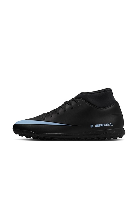 Nike, Pantofi pentru fotbal Mercurial Superfly 10 Academy, Negru/Albastru glaciar