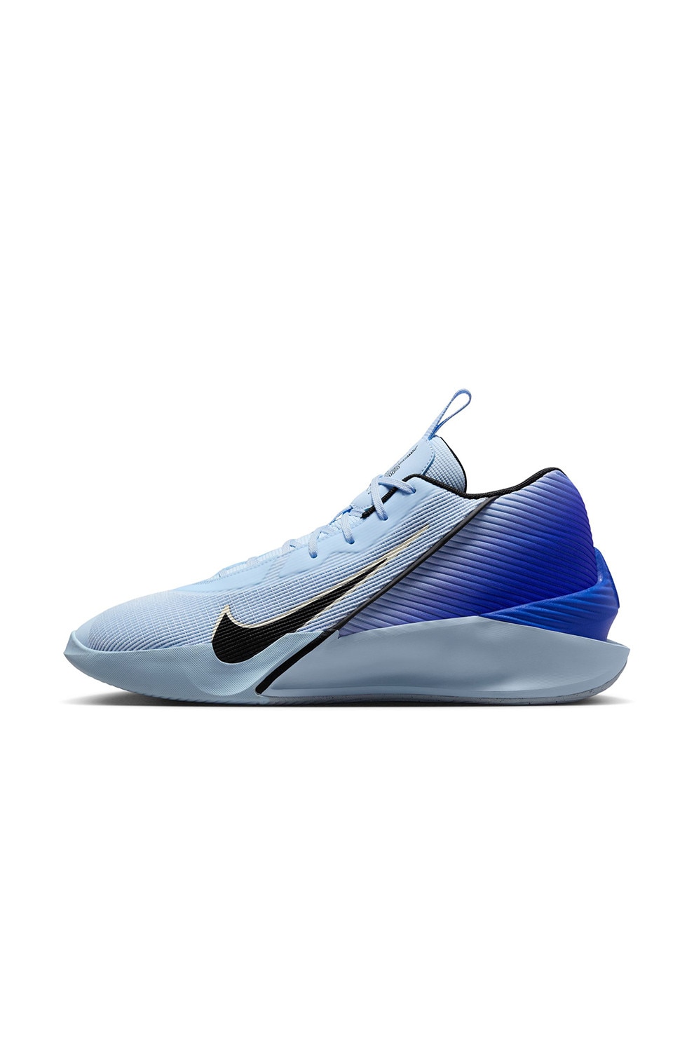 Nike, Pantofi pentru baschet Jump G.T. Jump Academy, Negru, Albastru, 9