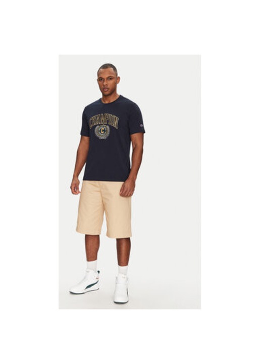 Champion ferfi polo, 221174, pamut, sotetkek, Tengerészkék