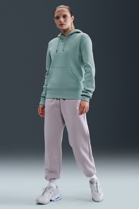 Nike, Hanorac cu buzunar kangaroo Phoenix, Verde persan