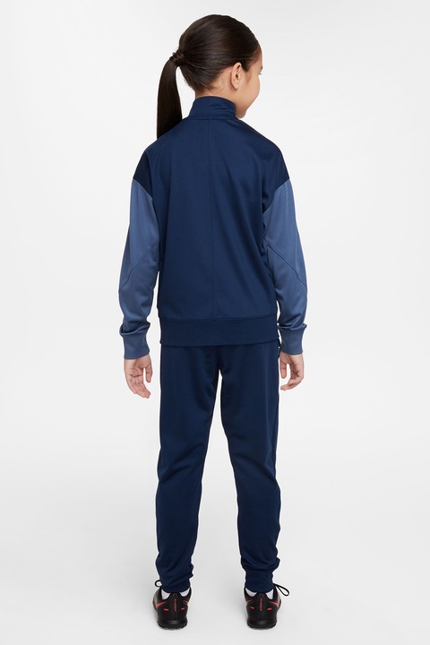 Nike, Футболен екип с лого, Ултрамарин синьо/Прашно синьо