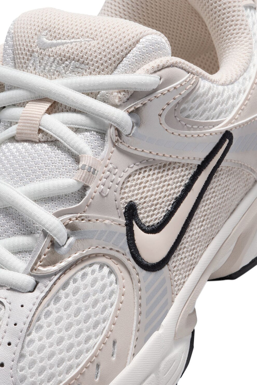 Nike, Pantofi sport V5 RNR din plasa, Alb, Roz deschis, 35.5 EU