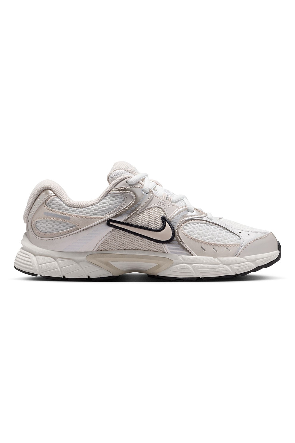 Nike, Pantofi sport V5 RNR din plasa, Alb, Roz deschis, 36 EU