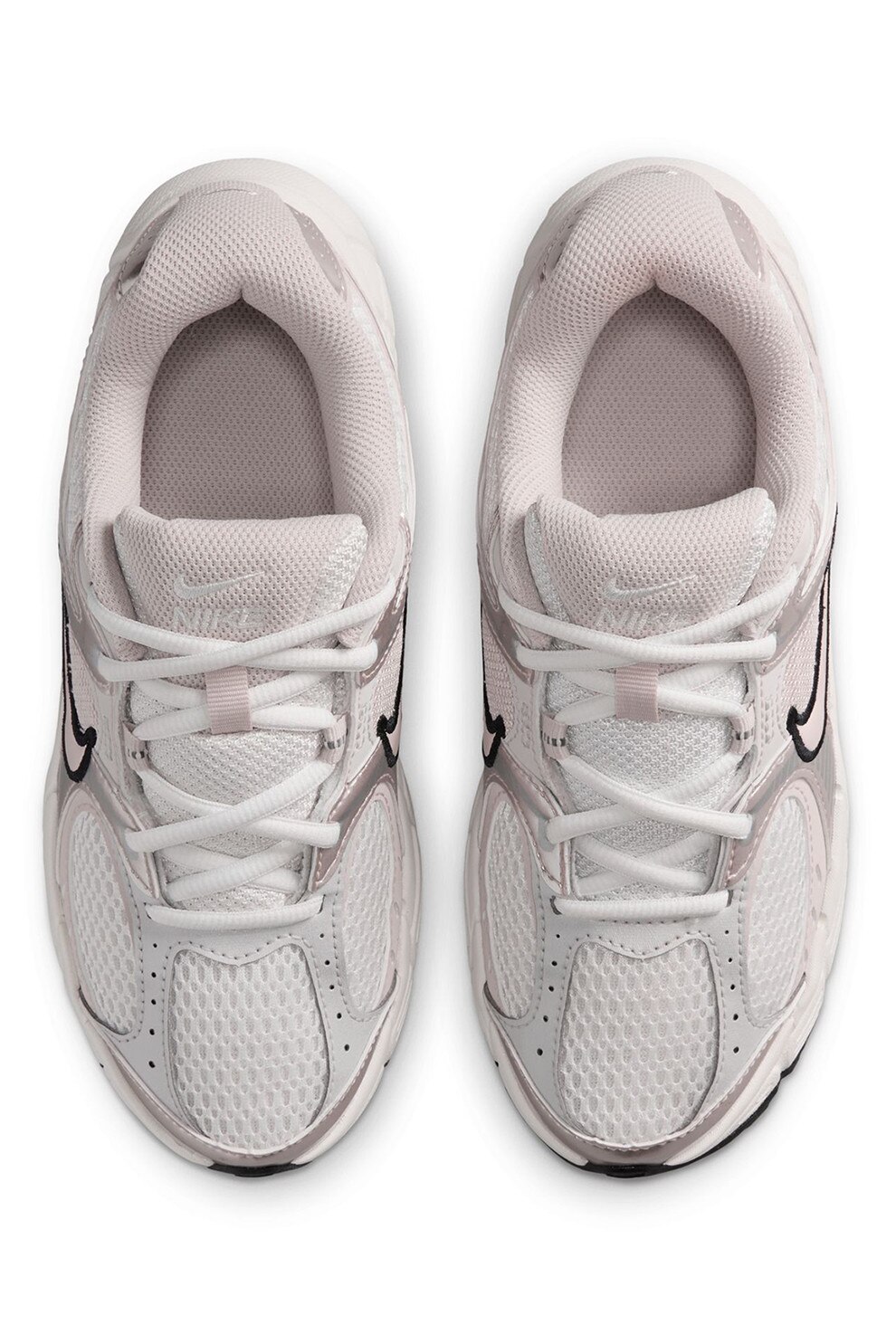 Nike, Pantofi sport V5 RNR din plasa, Alb, Roz deschis, 36 EU