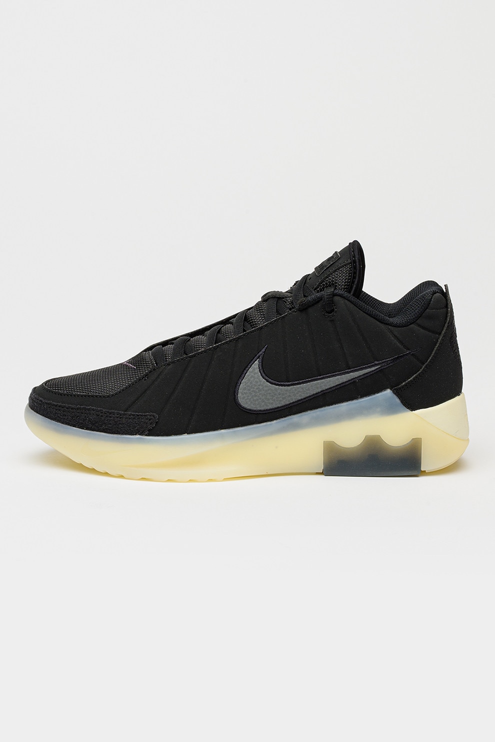 Nike, Pantofi LeBron Witness 9 pentru baschet, Negru, 8