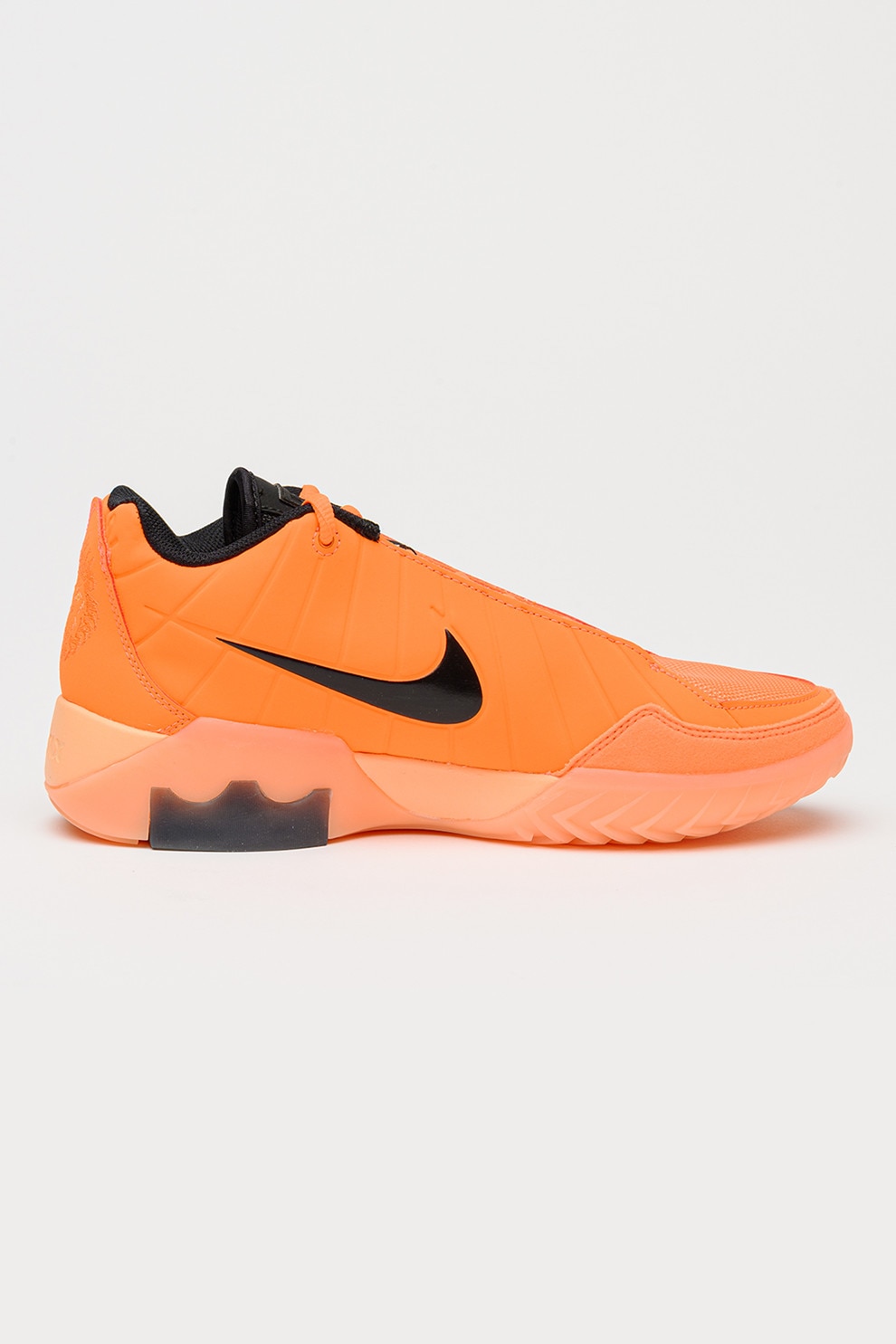 Nike, Pantofi LeBron Witness 9 pentru baschet, Negru, Portocaliu