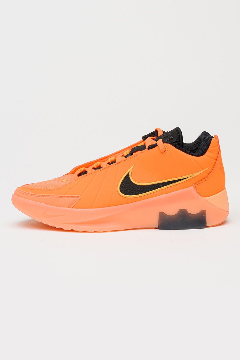 ◆ Nao Nike, Pantofi LeBron Witness 9 pentru baschet, Negru, Portocaliu