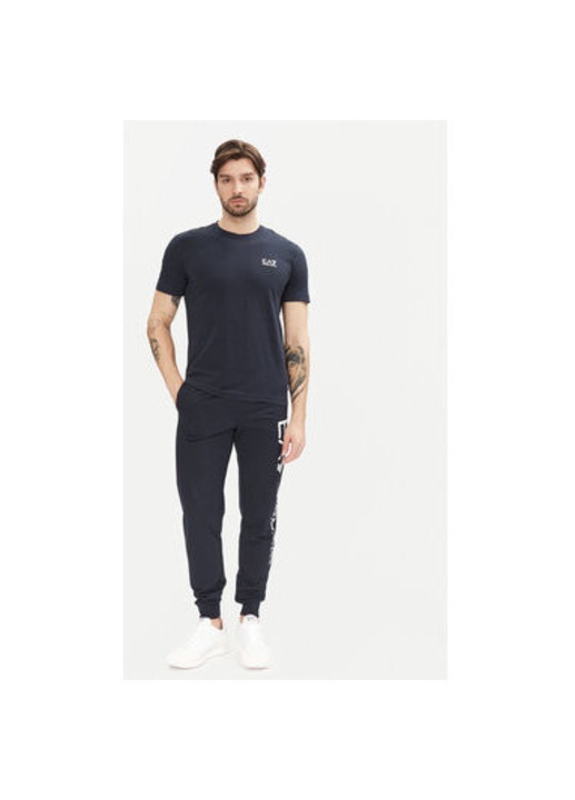 Мъжка тениска Ea7 Emporio Armani, 8NPT26 PJVQZ, Памук/Еластан, 3XL INTL, Тъмносин