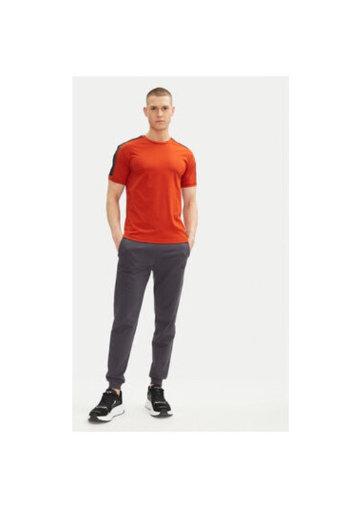 Мъжка тениска Ea7 Emporio Armani, 7M000138 AF10375, Памук, Оранжев, Оранжев