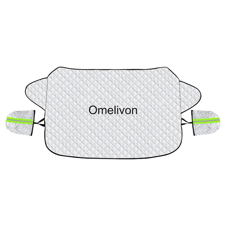 Autó napellenző, Omelivon, hó és nap elleni védelem, 4 rétegű, 57.87x39.37in, univerzális