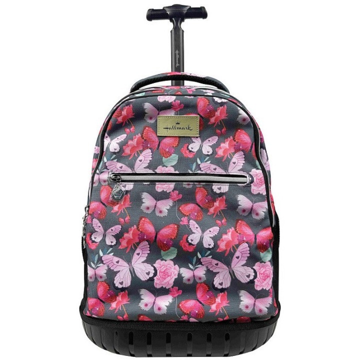 Troler cu dubla protectie Fluturi Hallmark 48 cm