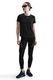 Nike, Tricou pentru fitness Classic, Alb/Negru